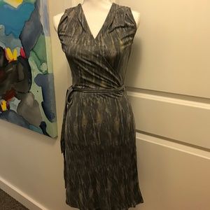 Banana Republic Sleeveless Wrap Dress